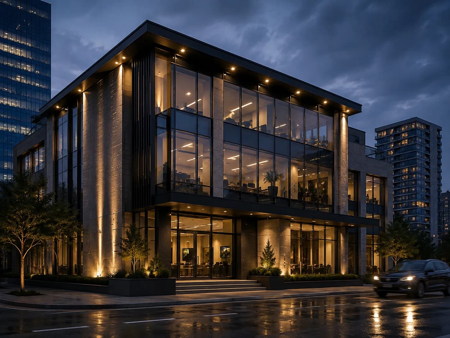Commercial Facade Design