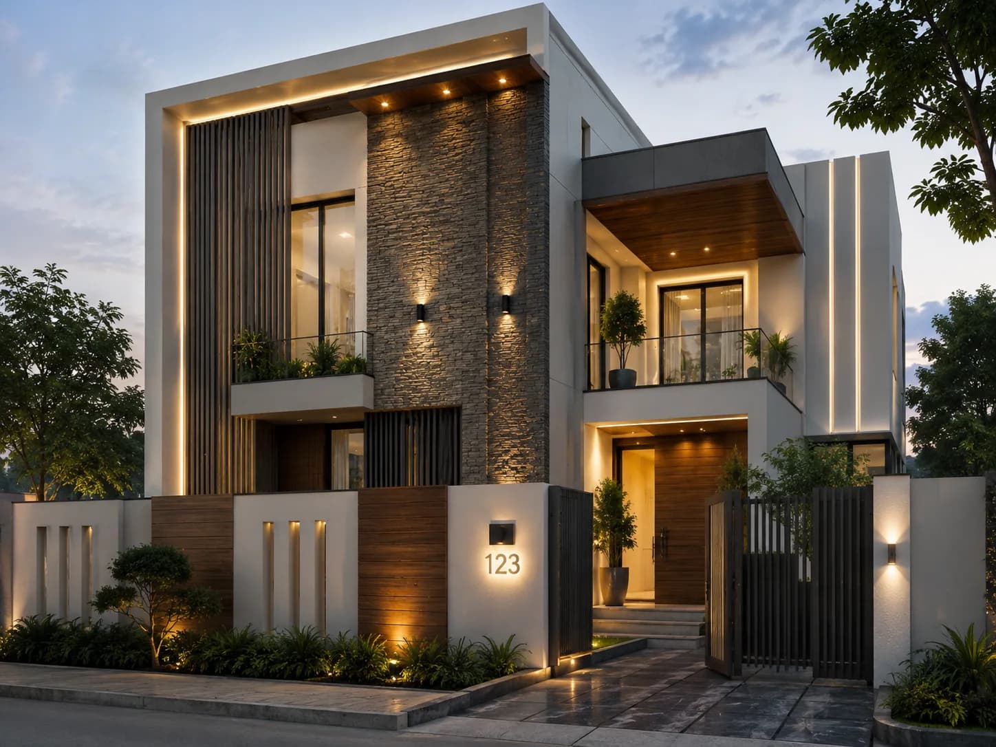 Custom Facade Features