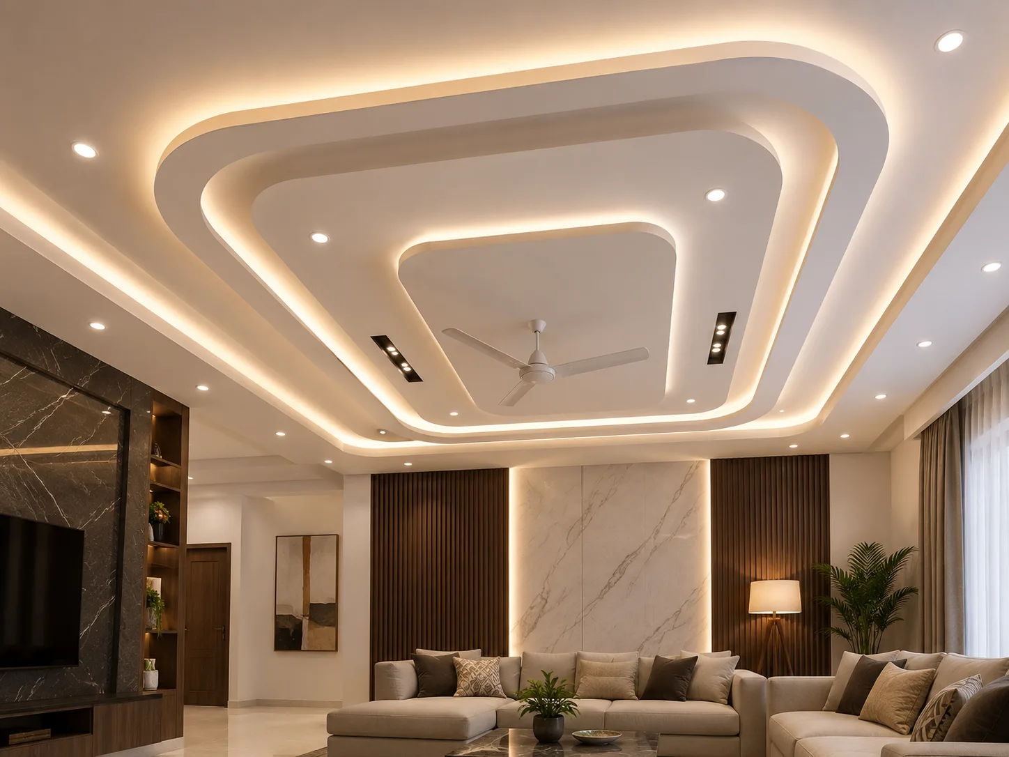 False Ceiling Design & Execution
